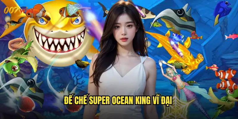 Bắn Cá Super Ocean King 007WIN Hoàng Đế Biển Cả Thống Trị Mọi Đại Dương 2 Đế Chế Super Ocean King Vĩ Đại