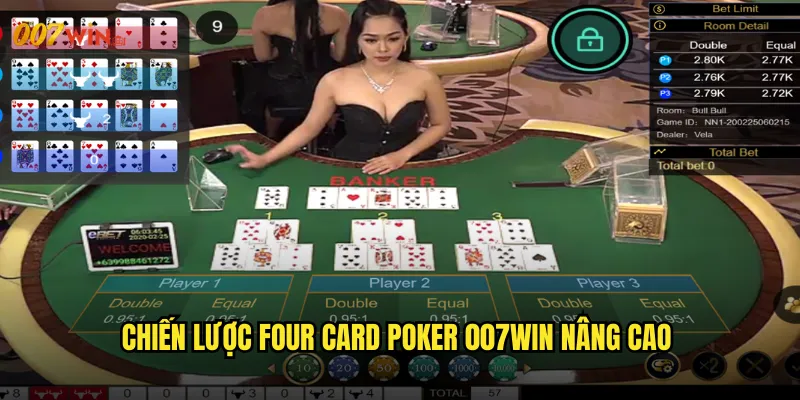 Four Card Poker 007WIN Thử Thách Bộ Não Với Bốn Lá Bài Vàng 3 Chiến Lược Four Card Poker 007WIN Nâng Cao