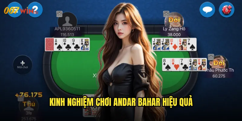 Andar Bahar 007WIN Trò Chơi May Rủi Đơn Giản Nhất Thế Giới 3 Kinh Nghiệm Chơi Andar Bahar Hiệu Quả